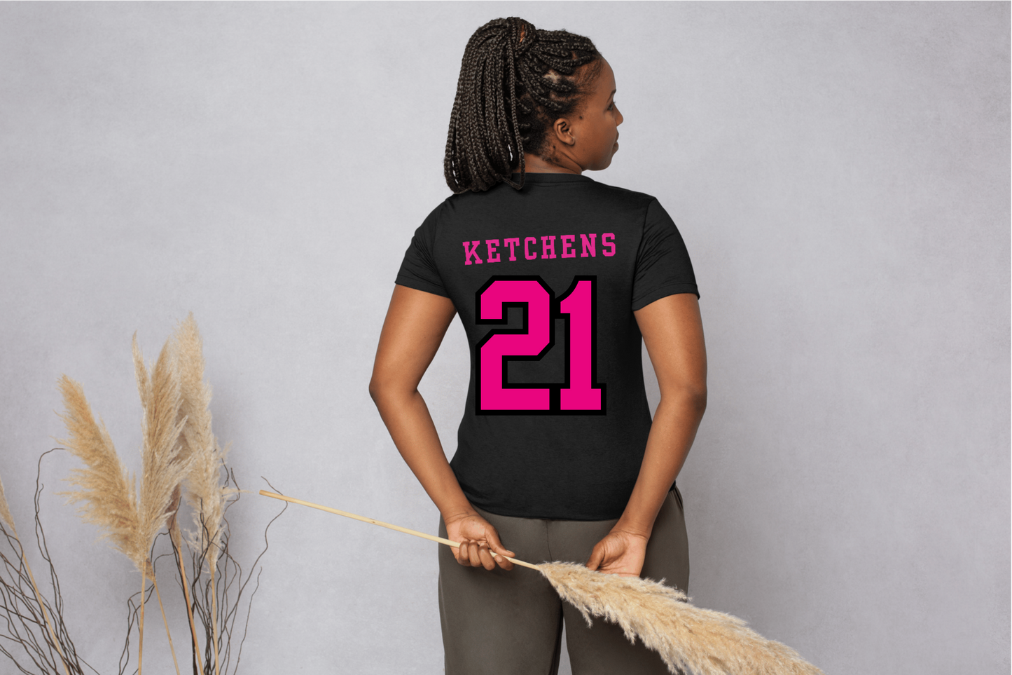 Round Rock Lady Cougars Dri Fit Crew Neck- Pink or Black Shirt