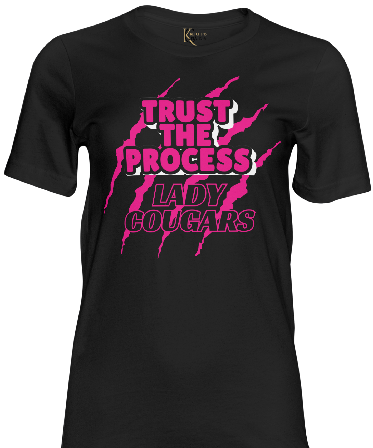 Trust the Process Soft Style Crew Neck- Pink or Black Shirt