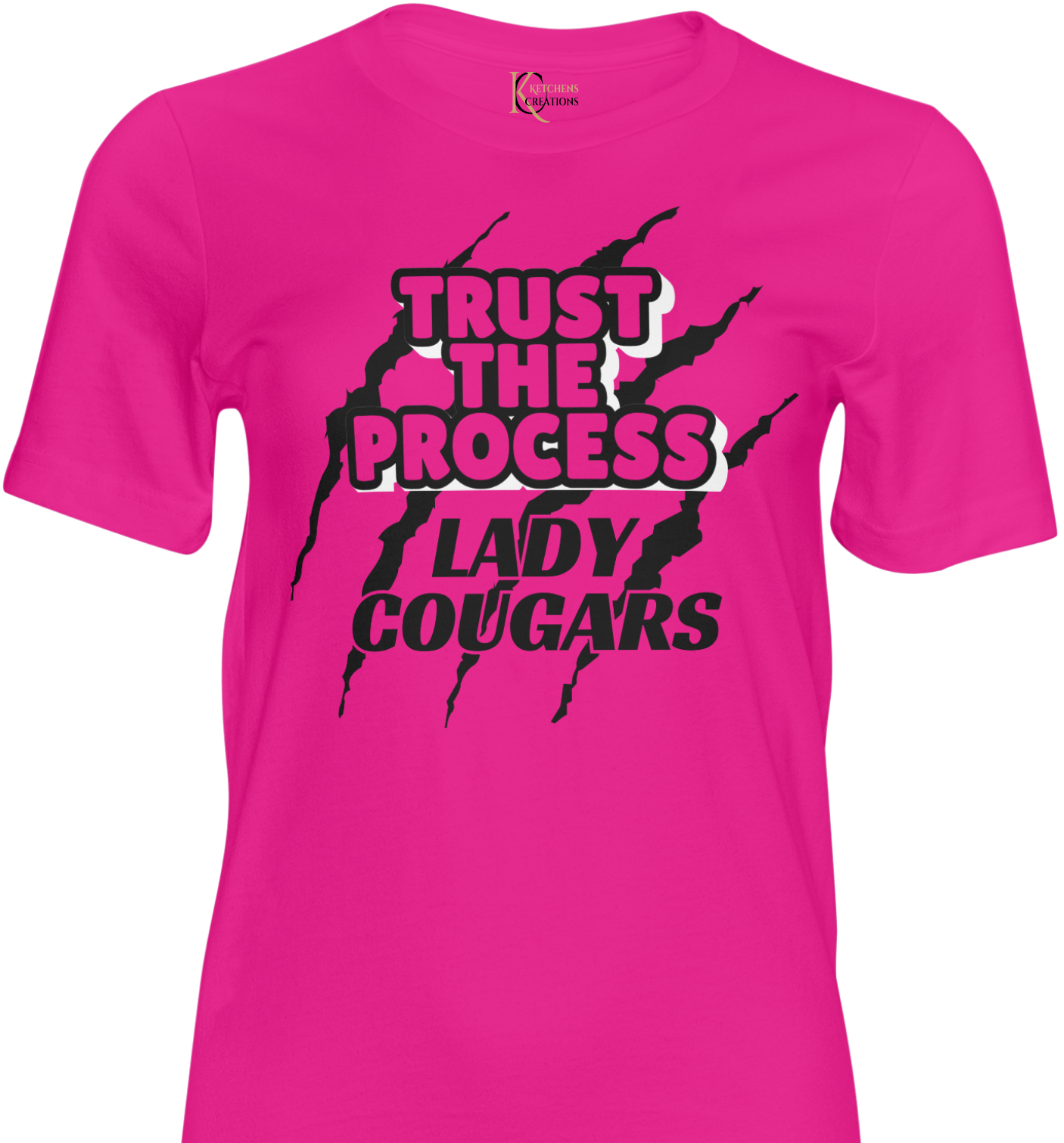 Trust the Process Soft Style Crew Neck- Pink or Black Shirt